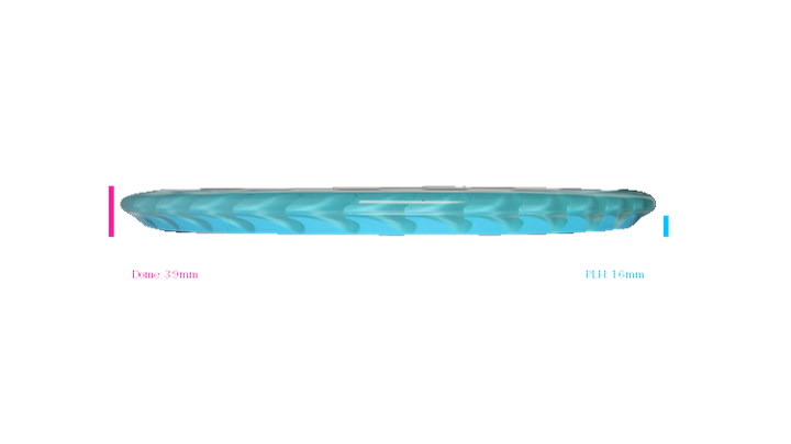 Discraft Fuzed Z Buzzz Midrange Profile View
