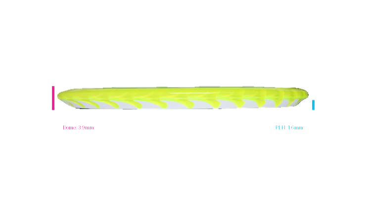 Discraft Fuzed Z Buzzz Midrange Profile View