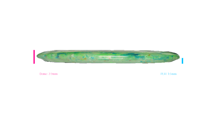 Discraft 2026 Worlds Jawbreaker Z FLX Glide Midrange Profile View