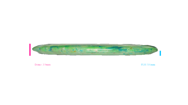 Discraft 2026 Worlds Jawbreaker Z FLX Glide Midrange Profile View