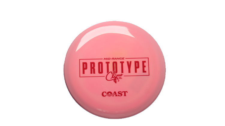Climo Disc Golf Prototype Signature Line Coast Midrange Front View