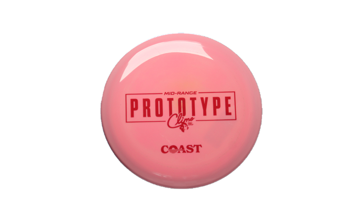 Climo Disc Golf Prototype Signature Line Coast Midrange Front View