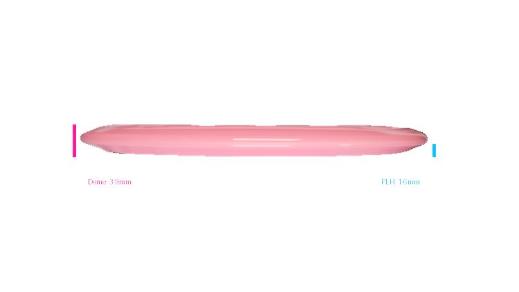 Climo Disc Golf Prototype Signature Line Coast Midrange Profile View