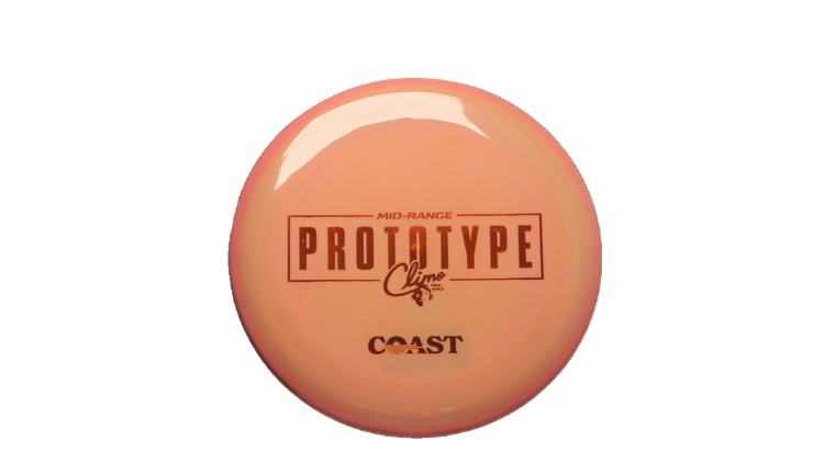 Climo Disc Golf Prototype Signature Line Coast Midrange Front View