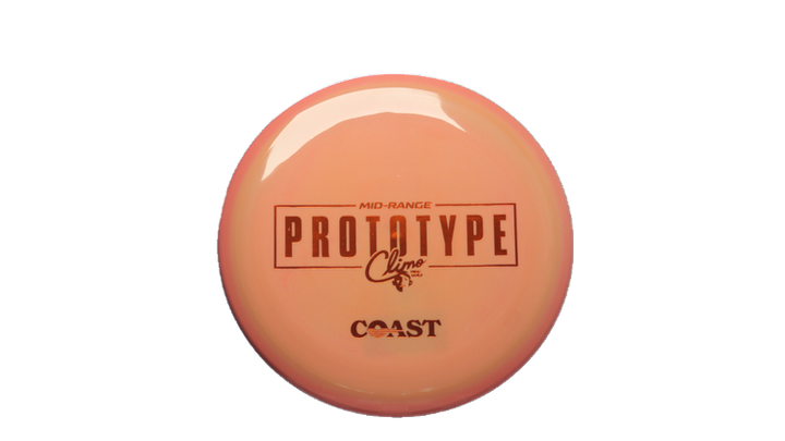 Climo Disc Golf Prototype Signature Line Coast Midrange Front View