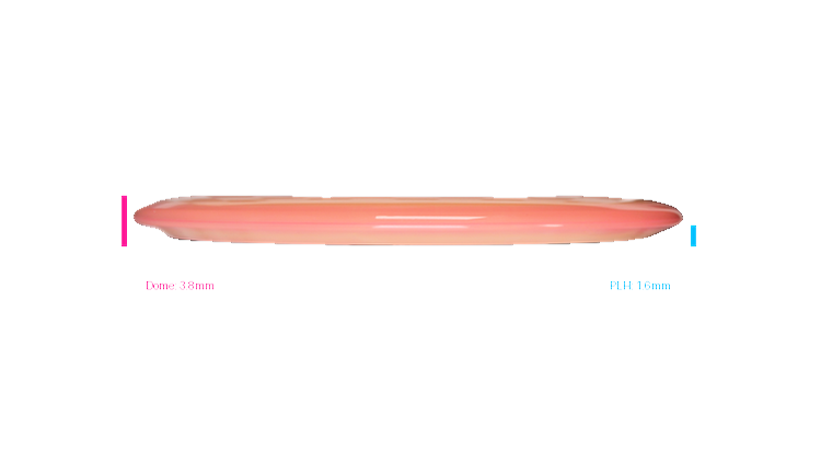 Climo Disc Golf Prototype Signature Line Coast Midrange Profile View