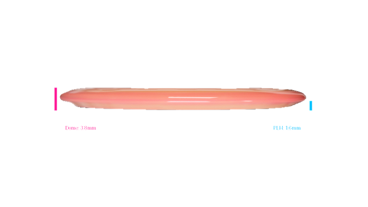 Climo Disc Golf Prototype Signature Line Coast Midrange Profile View