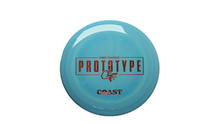 Climo Disc Golf Prototype Signature Line Coast Midrange Front View