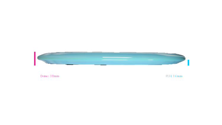 Climo Disc Golf Prototype Signature Line Coast Midrange Profile View
