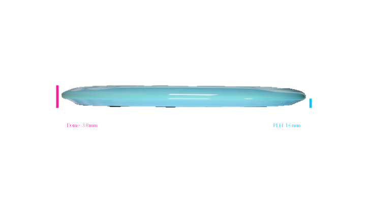 Climo Disc Golf Prototype Signature Line Coast Midrange Profile View
