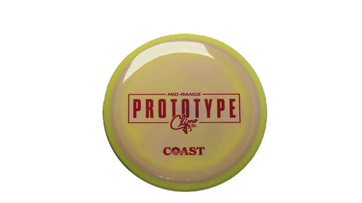 Climo Disc Golf Prototype Signature Line Coast Midrange Front View