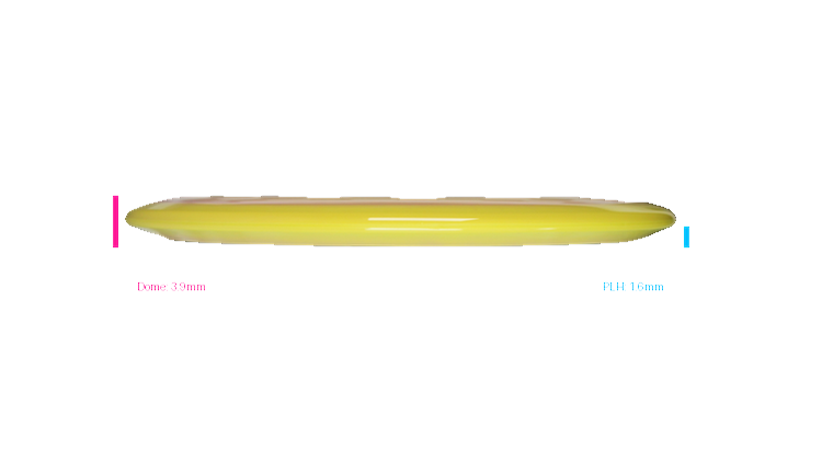 Climo Disc Golf Prototype Signature Line Coast Midrange Profile View
