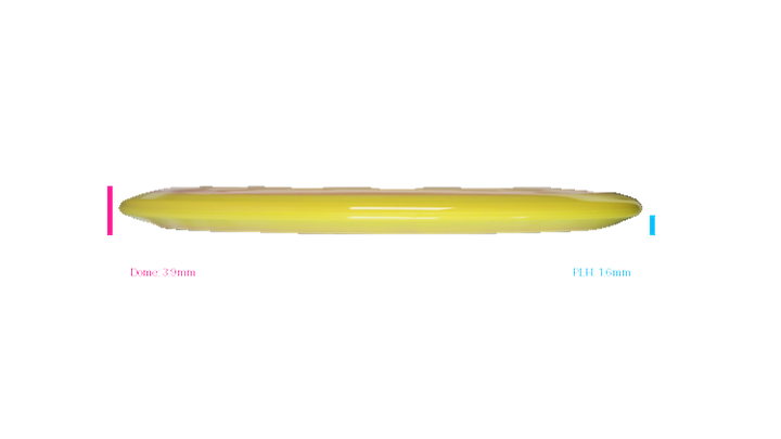 Climo Disc Golf Prototype Signature Line Coast Midrange Profile View