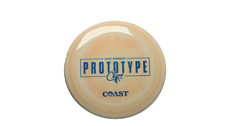 Climo Disc Golf Prototype Signature Line Coast Midrange Front View