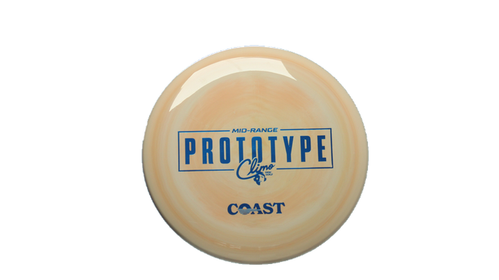 Climo Disc Golf Prototype Signature Line Coast Midrange Front View