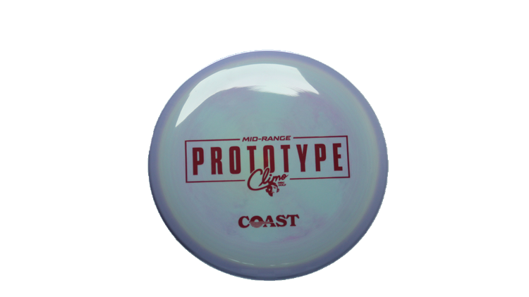 Climo Disc Golf Prototype Signature Line Coast Midrange Front View