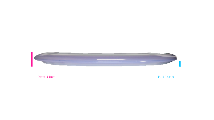 Climo Disc Golf Prototype Signature Line Coast Midrange Profile View