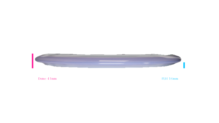 Climo Disc Golf Prototype Signature Line Coast Midrange Profile View