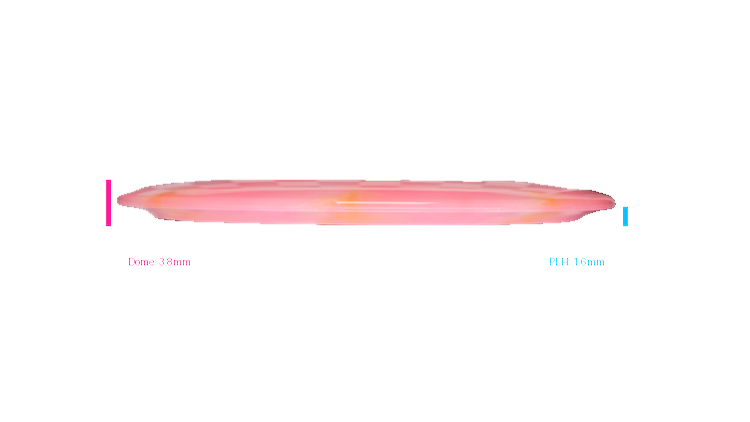 Discraft 2026 Anthony Barela Tour Series ESP Swirl Cigarra Fairway Driver Profile View