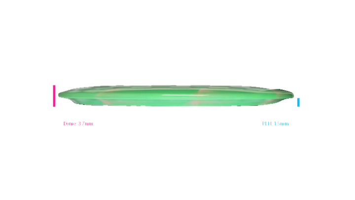 Discraft 2026 Anthony Barela Tour Series ESP Swirl Cigarra Fairway Driver Profile View