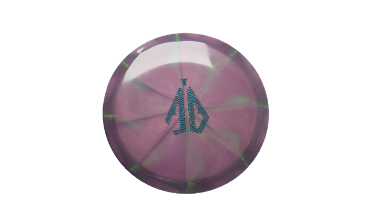 Discraft 2026 Anthony Barela Tour Series ESP Swirl Cigarra Fairway Driver Front View