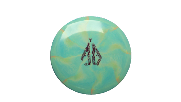 Discraft 2026 Anthony Barela Tour Series ESP Swirl Cigarra Fairway Driver Front View