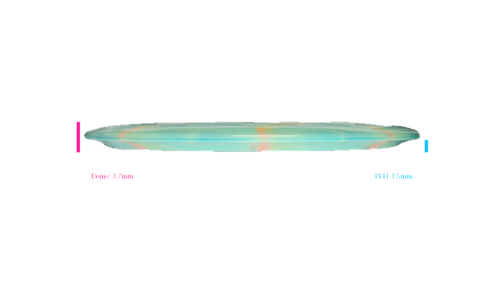 Discraft 2026 Anthony Barela Tour Series ESP Swirl Cigarra Fairway Driver Profile View