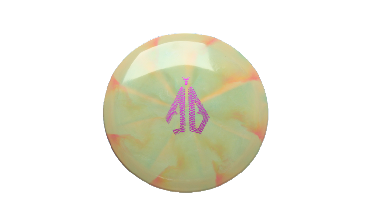 Discraft 2026 Anthony Barela Tour Series ESP Swirl Cigarra Fairway Driver Front View