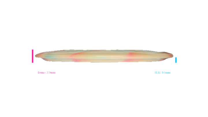 Discraft 2026 Anthony Barela Tour Series ESP Swirl Cigarra Fairway Driver Profile View
