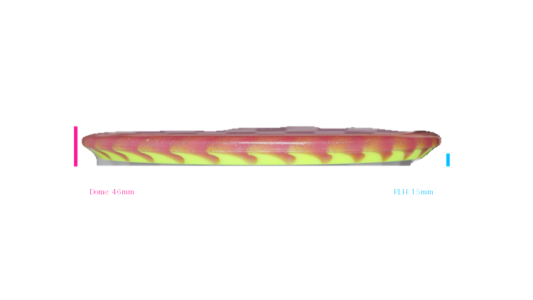 Discraft 2026 Worlds Sparkle FuZed Z Buzzz Midrange Profile View