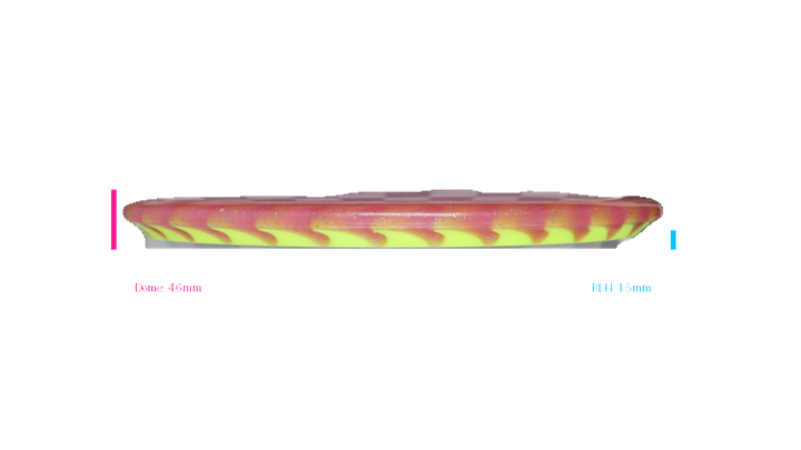Discraft 2026 Worlds Sparkle FuZed Z Buzzz Midrange Profile View