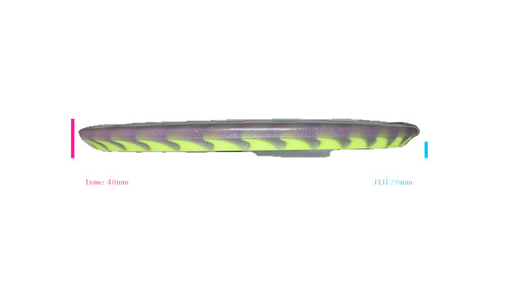 Discraft 2026 Worlds Sparkle FuZed Z Buzzz Midrange Profile View