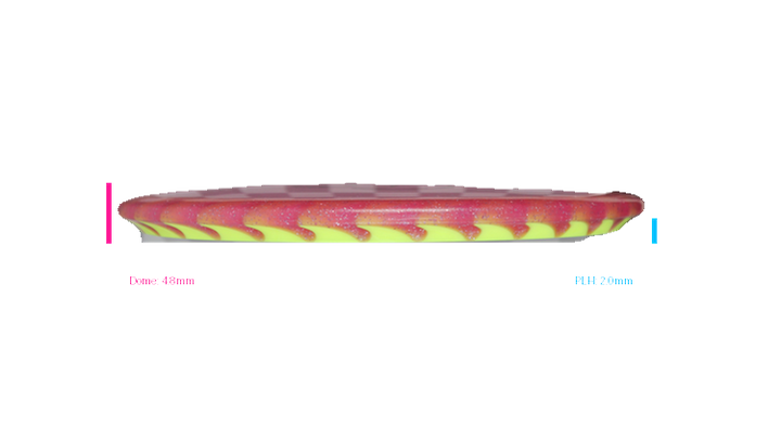 Discraft 2026 Worlds Sparkle FuZed Z Buzzz Midrange Profile View