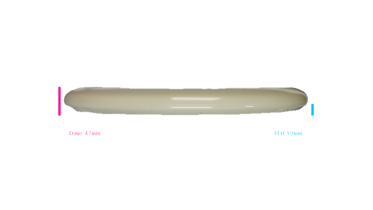 Discraft 2026 Mega-Glo Challenger SS Putter Profile View