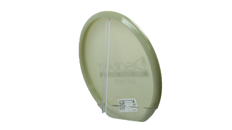 Discraft 2026 Mega-Glo Challenger SS Putter Back View