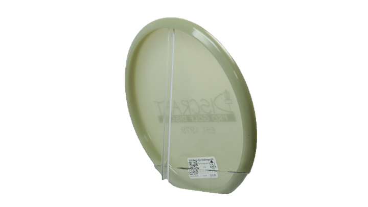 Discraft 2026 Mega-Glo Challenger SS Putter Back View