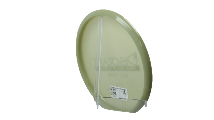Discraft 2026 Mega-Glo Challenger SS Putter Back View