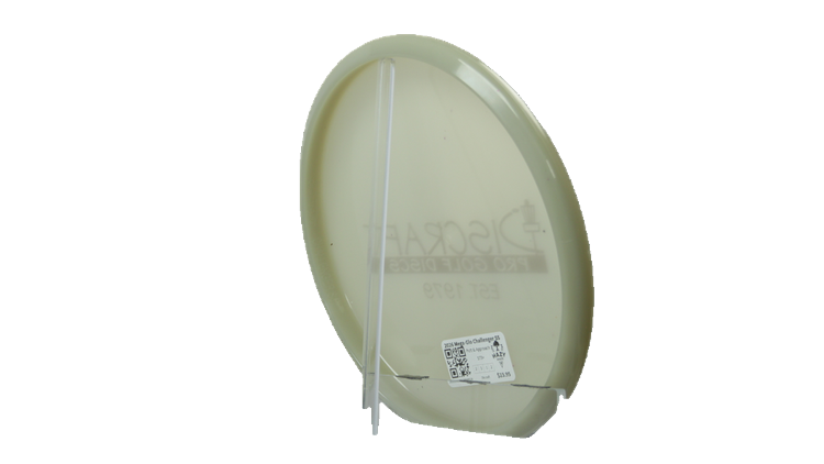 Discraft 2026 Mega-Glo Challenger SS Putter Back View