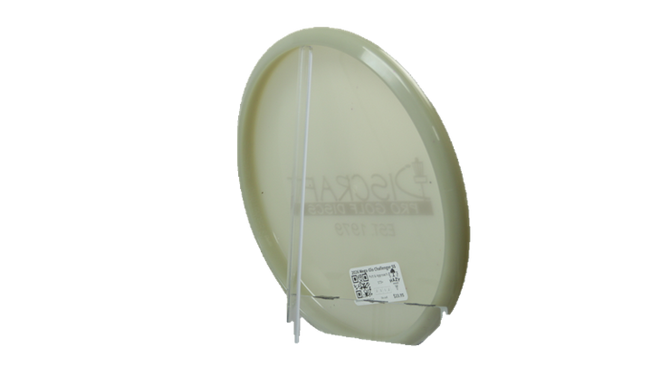 Discraft 2026 Mega-Glo Challenger SS Putter Back View