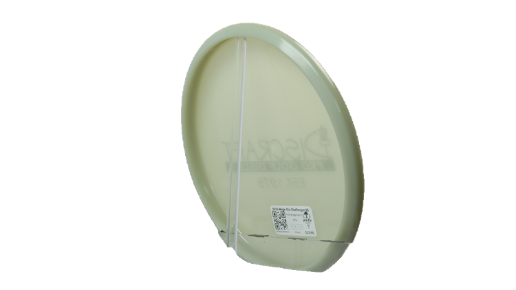 Discraft 2026 Mega-Glo Challenger SS Putter Back View