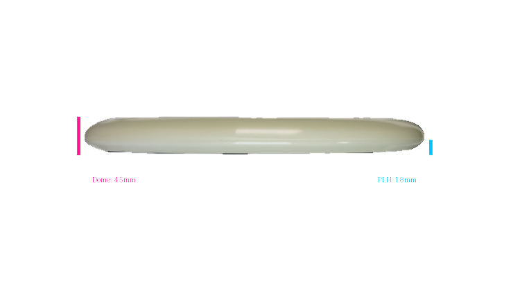 Discraft 2026 Mega-Glo Challenger SS Putter Profile View
