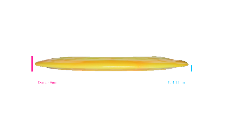 Discraft 2026 Worlds Paul McBeth Z Colorshift Ares Distance Driver Profile View