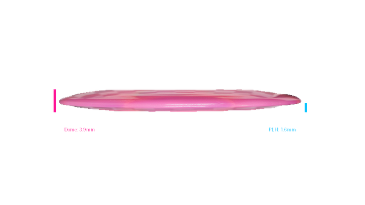 Discraft 2026 Worlds Paul McBeth Z Colorshift Ares Distance Driver Profile View