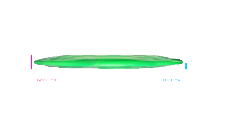 Discraft 2026 Worlds Paul McBeth Z Colorshift Ares Distance Driver Profile View