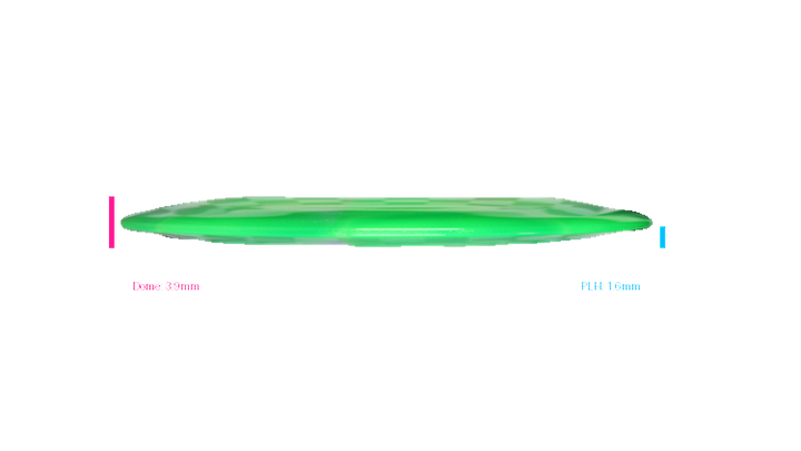 Discraft 2026 Worlds Paul McBeth Z Colorshift Ares Distance Driver Profile View
