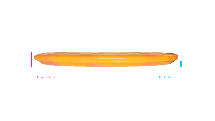 Discraft 2026 Worlds Swirl Jawbreaker Buzzz Midrange Profile View