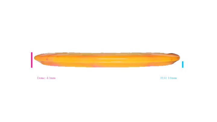 Discraft 2026 Worlds Swirl Jawbreaker Buzzz Midrange Profile View