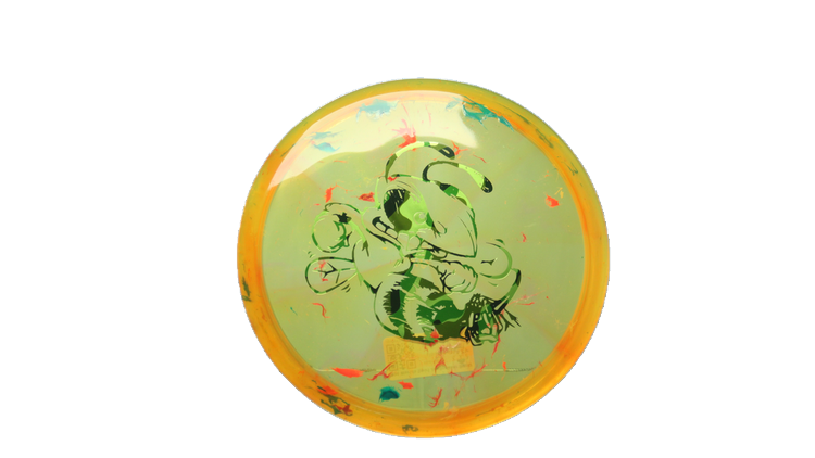 Discraft 2026 Worlds Swirl Jawbreaker Buzzz Midrange Front View