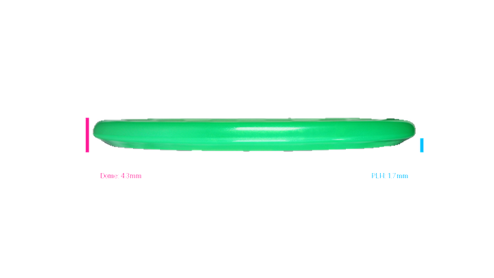 Discraft 2026 Worlds Colorshift Z Fossil Putter Profile View
