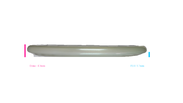 Discraft 2026 Worlds Colorshift Z Fossil Putter Profile View